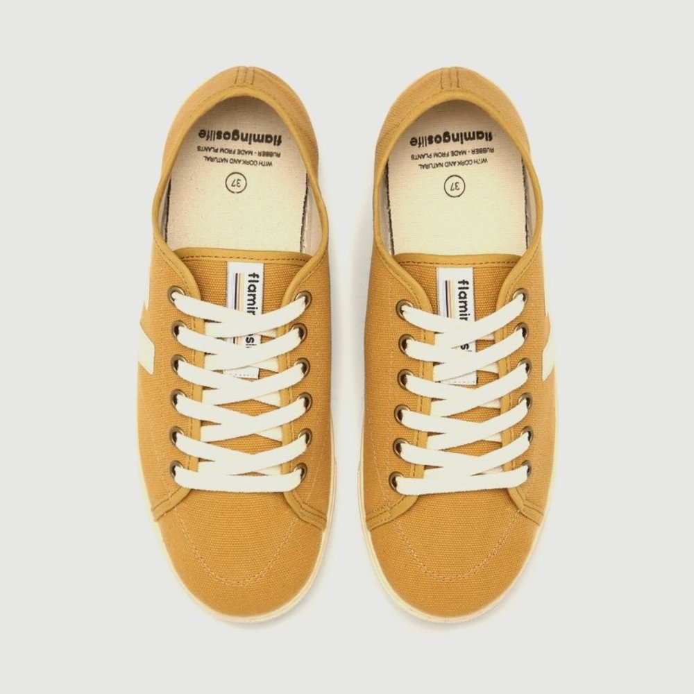 Flamingos Life | Eco-Conscious Organic Cotton Rancho Sneakers | NIB - Picture 2 of 12